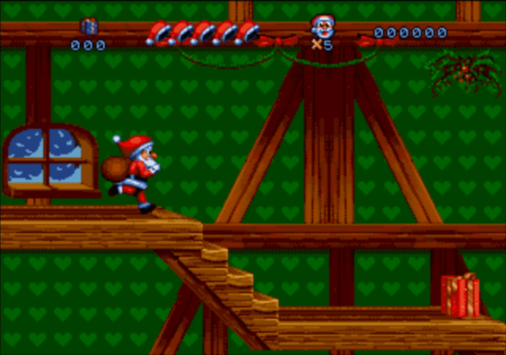 Screenshot of Daze before Christmas on SEGA Genesis
