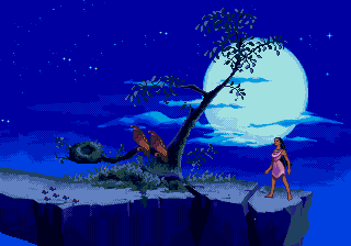 Screenshot from Disney's Pocahontas on SEGA Genesis